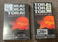 Factory Sealed Tora Tora Tora VHS Tape  DVD Combo Great Shape Watermark on VHS