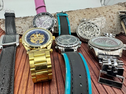 9 defective different watches - many brands - used/unused - Picture 6 of 10