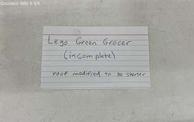 LEGO Green Grocer 10185 Modular Building Incomplete Modified Lot with Polybag