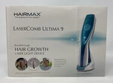 HAIRMAX LaserComb Ultima 9 Hair Growth Laser Light Comb Device Tested Complete