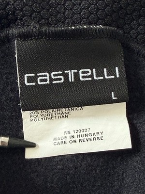 Castelli Rosso Corsa Nano Flex Bib Tights - Men's Large - Progetto