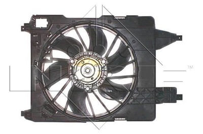 NRF 47368 Lüfter, Motorkühlung für RENAULT