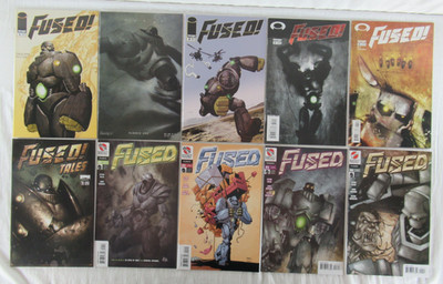 Fused! Vol. 1 & 2 + Variant & Tales Image Boom Dark Horse 2002 COMPLETE SAGA