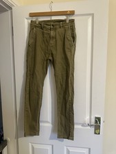 Zara Men’s Size EUR 36 Green Denim Jeans