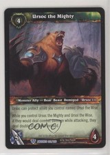 2012 World of Warcraft TCG: Timewalkers - War Ancients Ursoc the Mighty #201