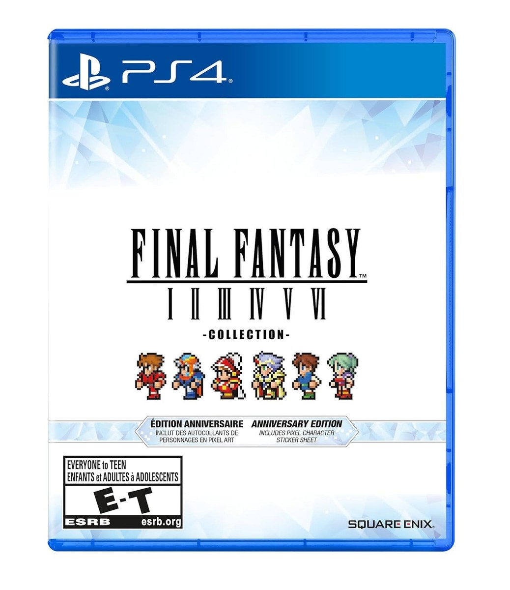 Final Fantasy Collection I II III IV V VI Anniversary PS4 Brand