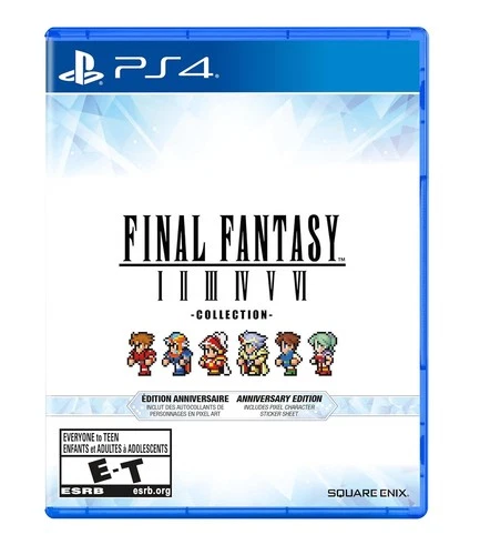 Final Fantasy Collection I II III IV V VI Anniversary PS4 Brand New Factory Seal
