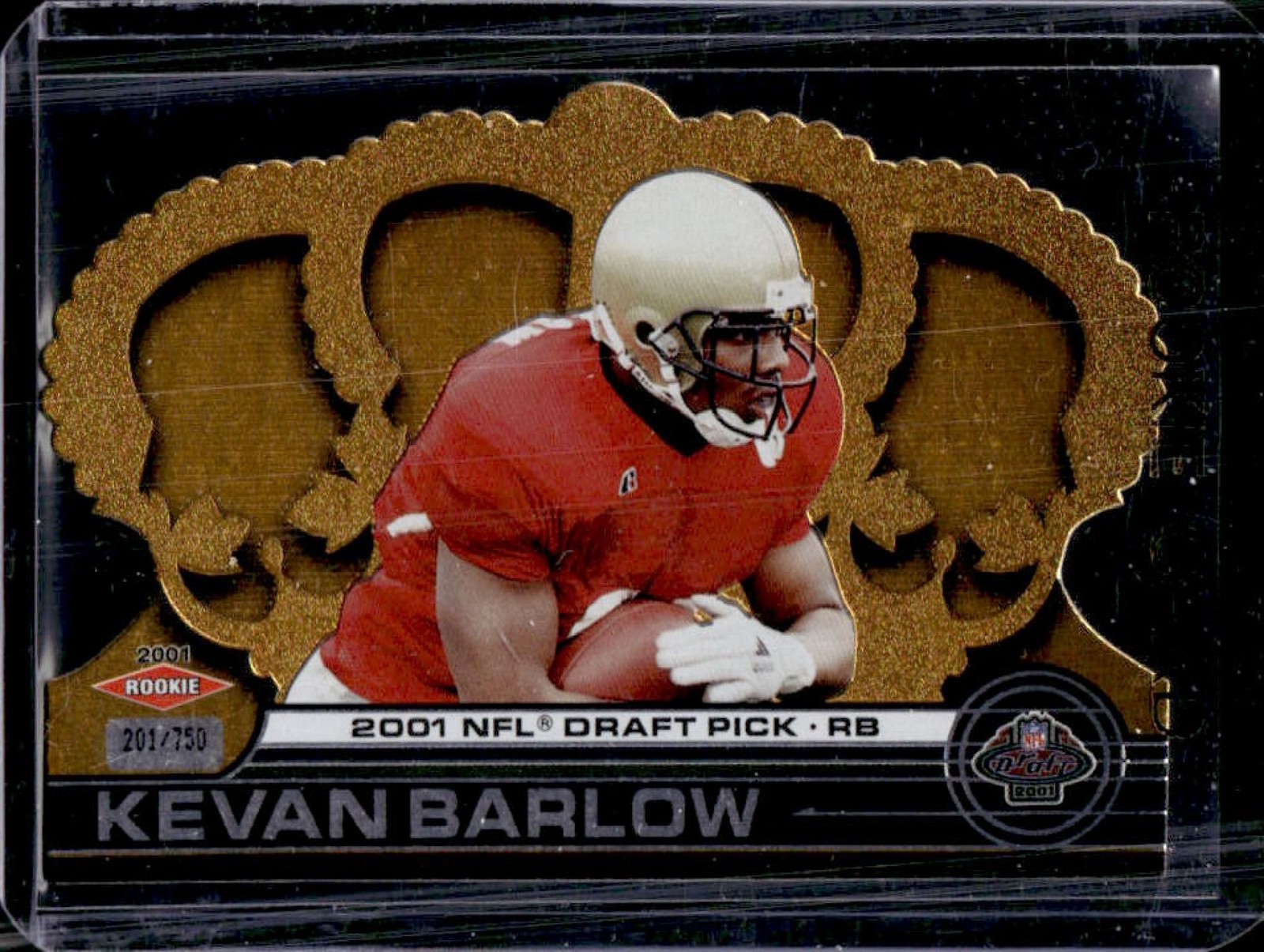 Kevan Barlow Pacific Crown Royale #163 Base