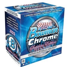 2025 Bowman Chrome MLB Baseball Sapphire Edition Hobby Box BRAND NEW SEALED