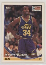 1993-94 Topps Bryon Russell #374 07cz