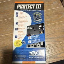 Tripp Lite TLP606RNET 6-Outlet Surge Protector 1440J 6ft Cable 120V