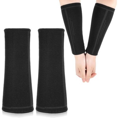 Unterarm Bandage Volleyball Arm Ärmel Kompression Sport Armbandache Schwarze ...