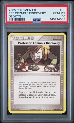 Professor Cozmo's Discovery graded PSA 10 for sale on eBay