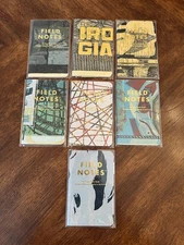 Field Notes Landland Dead Print Lot 7 Notebooks 