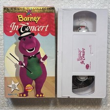 Barney & Friends: Barney in Concert VHS Tape ...