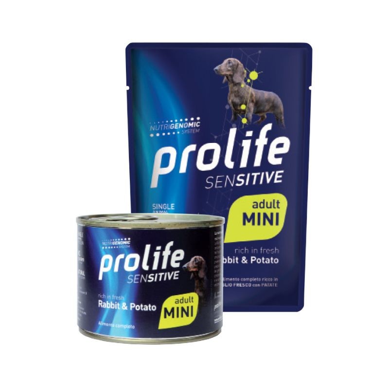 Prolife sensitive adult coniglio e patate mini 200gr