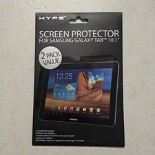 HYPE 2pk Screen Protector for Samsung Galaxy Tab 10.1 - OPEN BOX 2411