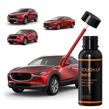 46V Soul Crystal Red Touch Up Paint for Mazda, DIY Car Paint Scratch Repair K...