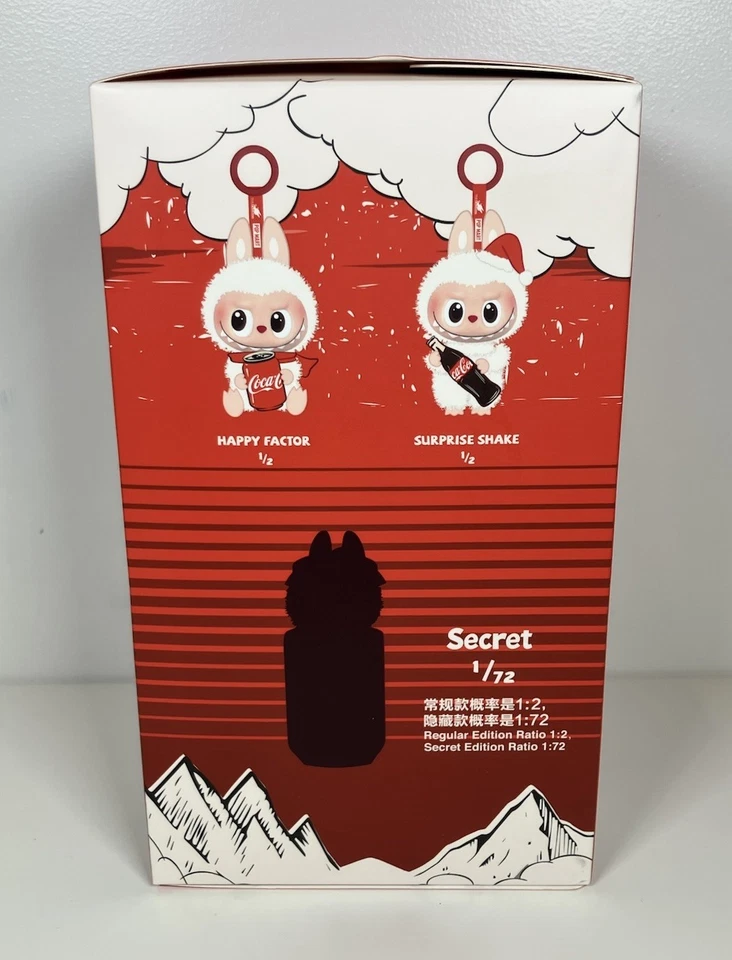 POPMART Labubu Coca Cola Plush Vinyl Doll Pendant Authentic Sealed New - Image 4 of 4