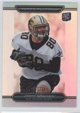 2010 Topps Platinum Refractor 43/999 Jimmy Graham #103 a0l