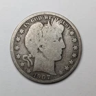 1907 Barber Head Half Dollar