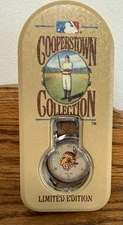 Chief Wahoo Cooperstown Collection Limited Edition Watch Vintage But New In Case