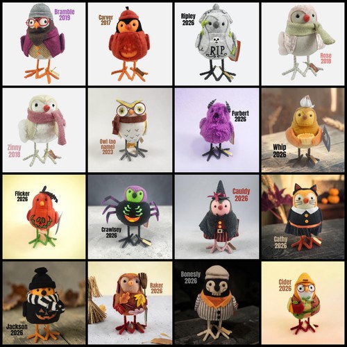 YOU PICK Target Featherly Friends Birds Halloween Pride Valentines Christmas