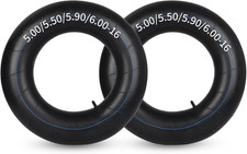 5.00/5.50/5.90/6.00-16 Butyl Inner Tubes, TR15 Valve Stem, 2 Pack Heavy-Duty T