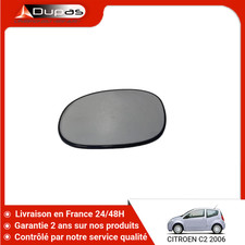Glace de rétroviseur Citroen C2