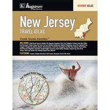 NEW JERSEY STATE TRAVEL ATLAS By Kappa Map Group