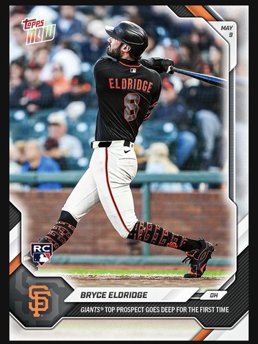 2026 Topps Now 184 Bryce Eldridge