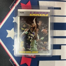 1987-88 Fleer Kareem Abdul-Jabbar #1