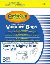 Eureka Type MM Mighty Mite Canister Vacuum Cleaner Bags # 60295B