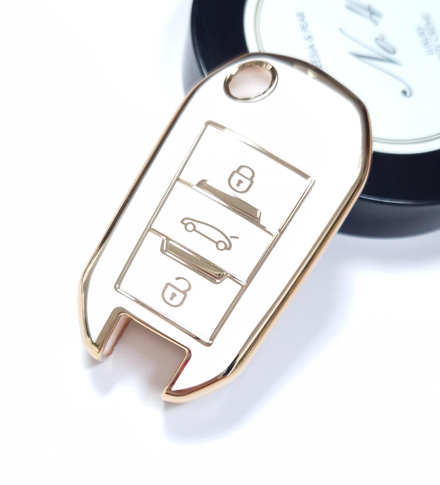 Chiave Elettronica Vergine 434MHz 4A AES Per Opel Corsa, Crossland, Grandland, Vivaro E Proace Combo – Telecomando 3 Pulsanti