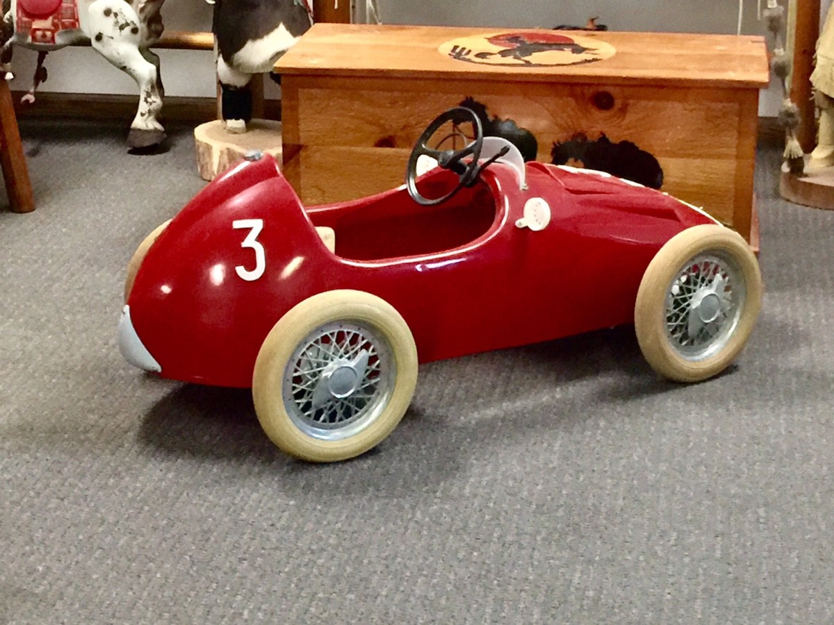【ビンテージ自転車】PAGNINI granprix VINTAGE ITALIAN PINES GRAN PRIX RACER PEDAL CAR IN MINT