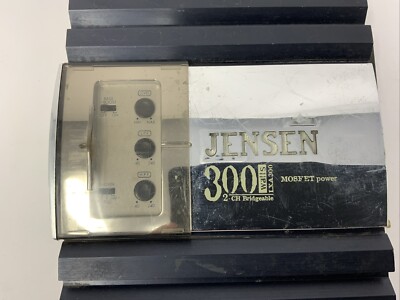 Jensen 300 Watt Car Power Amplifier Model LXA300 2 Channel
