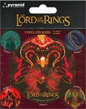 Herr der Ringe - Lord of the Rings 5 tlg.  Aufkleber Set Vinyl