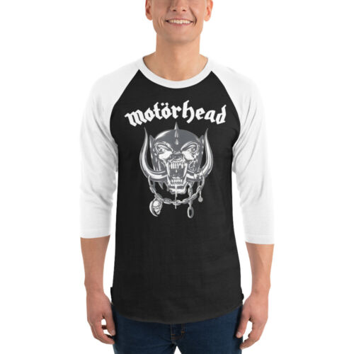 Motorhead Snaggletooth Logo 3/4 Ärmel Raglan Shirt - Bild 5 von 10
