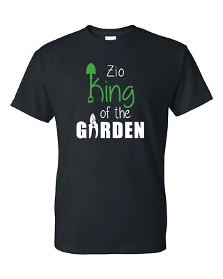 Zio King of the Garden Shirt, Zio Gardening Shirt, Gardening Shirt for Zio