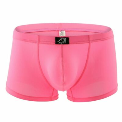 81-022 ''Geschmack + Style'' HERREN PINK Boxer Pants Hipster Eis Seide S bis 2XL