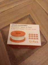 12-Pack Replacement Autofeed Spool Grass Trimmer/Edger Spool Line 0.065" 10 foot