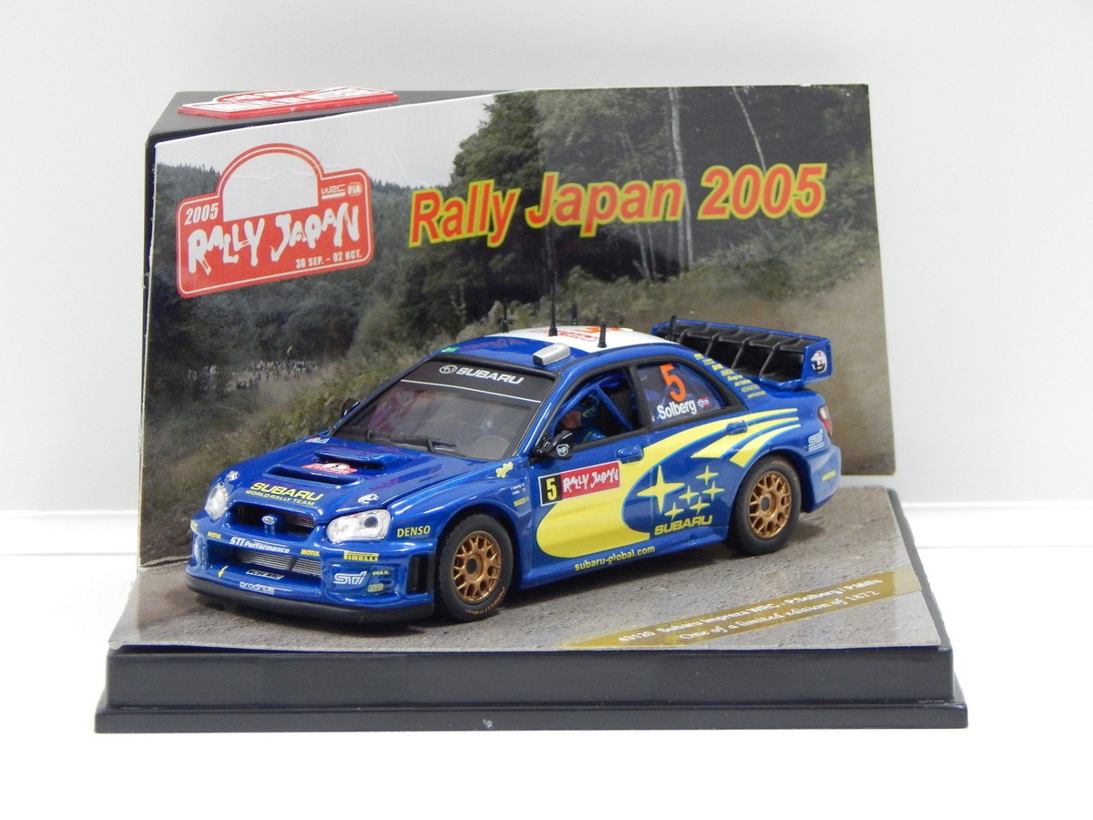 1/43。スバルインプレッサ.WRC05。 Subaru Impreza WRC #5 Rally Japan 2005 Speed 43120 1/43
