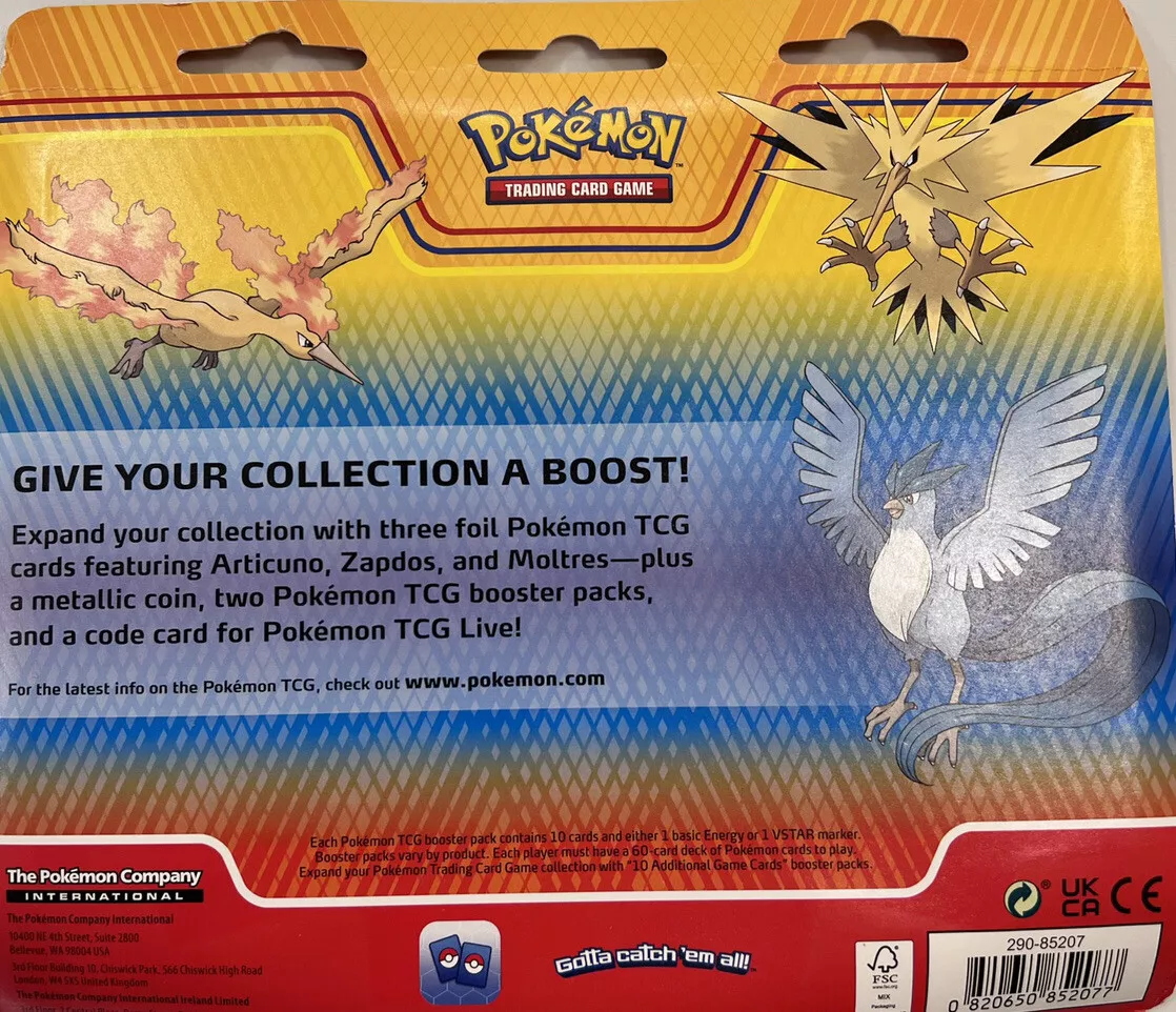 Blister de 10 Cartas Pokémon Silver Tempest (vários modelos)