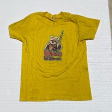 vintage star wars Return of the jedi Ewok t-shirt Wicket Warrick 1983 screenstar