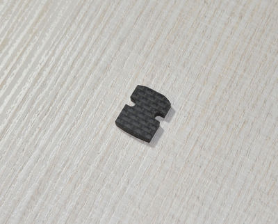 2.7mm Headshell Damper Spacer f. Audio Technica AT33EV Cartridge Racing Carbon