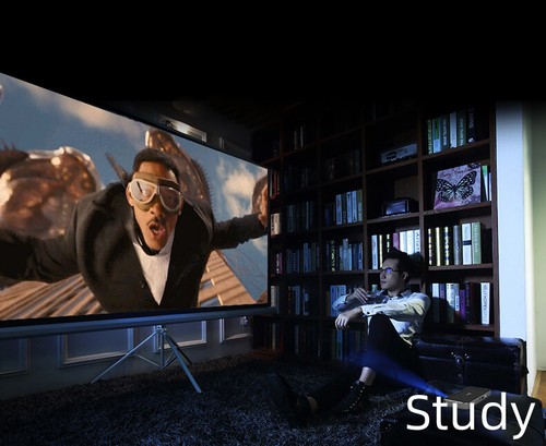 P09 4K Android 9 Mini Projector:WiFi/Bluetooth DLP Home Cinema Portable Theater - Picture 16 of 21
