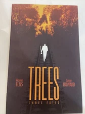 TREES #1 1st print Warren Ellis Netflix optioned Low Print Run Image Comics NM