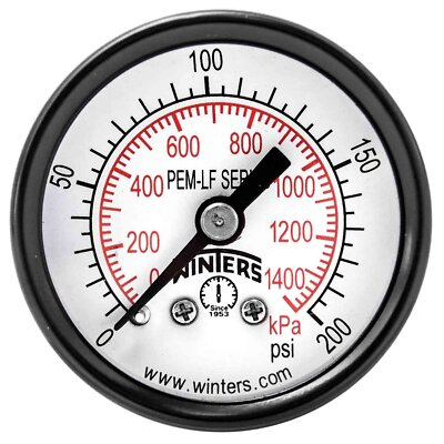 #ad #ad Winters 1 1 2 inch Dial Size Economy Utility Dry Pressure Gauge Potable Brass... $21.42