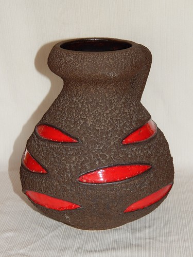 FAT LAVA Vase Schlossberg Keramik Henkel - Vase Keramik Fat Lava 68-20 - Picture 2 of 7