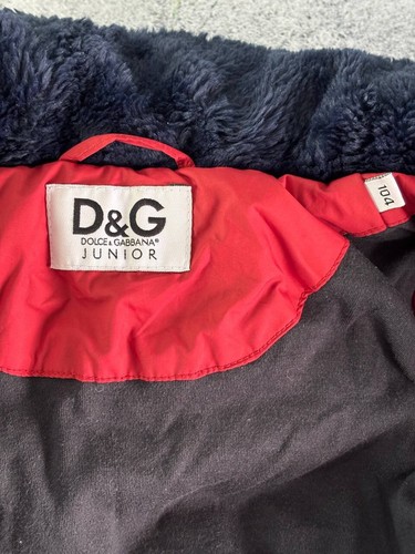 D&G Dolce&Gabbana Junior Puffer jacket Size 104 3-4 Years - Picture 9 of 12